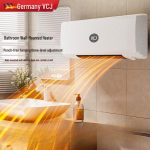 Seinale kinnitatav kaugjuhtimispuldiga vannitoak&uuml;tteseade: Kaheotstarbeline k&uuml;lma/sooja intelligentne konstantse temperatuuriga puhur, l&ouml;&ouml;givaba paigaldus.