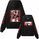 Anime My Hero Academia Pusad Midoriya Bakugo Todoroki Graafilise tr&uuml;kiga pullover Harajuku Hip Hop Unisex t&auml;navar&otilde;ivad vabaaja riided 3XL