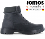 JOMOS Alpina Boots - Herren Winter Stiefel mit Lammfell Gef&uuml;ttert - Leder Schwarz 456510-430-0044 ORIGINAL EU 47 UK 12 must
