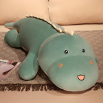 Suur Pehme Dinosaurus Padi Pl&uuml;&uuml;sm&auml;nguasi Nukk Roheline Dinosaurus Nukk T&uuml;druk Magamiseks Rahustav Nukk 80cm（0.5kg） roheline