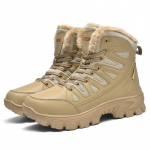 39-48 Suurused Vene Stiilis Talvesaapad Veekindlad V&auml;litingimustes Ankle Boots Meestele Lumesaapad K&otilde;rged Meeste Jalatsid 39 pruun