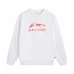 Li Ning Pullover Moodne Lihtne Mugav Spordielustiil Trendikas Eluj&otilde;uline Huppar Unisex huppar AWDVG95-2 4XL