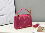 2025 Suvine Luksuslik V-kujuline Teemantidega Kaunistatud Kelly K&auml;ekott: Naiste &uuml;hes &otilde;las kandev crossbody kott 26x10x18 cm h&otilde;be