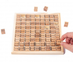 Montessori Hariduslikud Puidust M&auml;nguasjad Lastele Beebim&auml;nguasjad 99 Korrutustabel Eelkooliealine Matemaatika Aritmeetika &Otilde;ppevahendid Kingitus