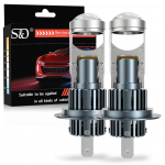 2 tk 1:1 Juhtmevaba Plug&Play H7 Canbus Auto Esitule Mini L&auml;&auml;ts H11 H8 9005 9006 HB4 H4 LED Projektorpirnid 6000K Auto Mootorratta Esituli H7