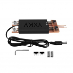 DX10 10600mAh Kaasaskantav Punktkeevitusseade OLED Reguleeritav Aku Punktkeevitusmasin Keevitust&ouml;&ouml;riistad 0,1/0,12mm Nikkel 18650 Punktkeevituspliiatsid