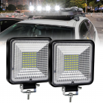168W Ruut LED T&ouml;&ouml;auto Rehvi V&auml;line Lisavalgusti IP67 Universaalne &Ouml;iseks Ehituseks Parkimiseks V&auml;listingimustes Valgus, Valgus, Valgus, 12V/24V, valge