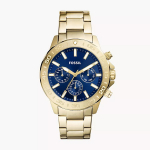 Fossil Kronograaf kvartsikell meestele vabaaja ja moekas sobib igap&auml;evaseks kandmiseks suurep&auml;rane kingitus poiss-s&otilde;brale s&otilde;pradele ja abikaasale BQ2706 sinine