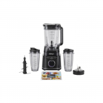Blender Ninja Detect Power Blender Pro 1200W - 2-in-1 - 2L - 15 režiimi - 10 kiirust - Must must