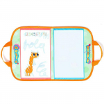 Tapis de dessin - Molt&oacute; - Doodle - R&eacute;utilisable &agrave; l&rsquo;eau - Orange - Pour enfants &agrave; partir de 3 ans oranž