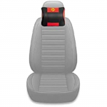 Support de cou - MOMO - Comfort Corsa - Noir/Rouge - Confort optimal - Design ergonomique must
