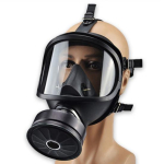 T&auml;isn&auml;olise MF14 gaasimaski respiraatori filter v&auml;rvimiseks, pihustamiseks, labori keemiaks Gas Mask + Filter must