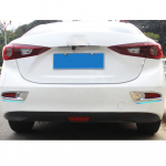 Auto ABS Kroomitud Katte Liist Taga Tagumine Udutule Lambi Raam Kleepuv Paneel Mazda 3 Mazda3 Axela M3 2014 2015 2016 2017 jaoks Hatchback 2014-2016