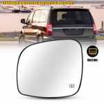 Vasakpoolne peegliklaas soojendusega 08-16 Dodge Grand Caravan Chrysler Town Country EXV jaoks