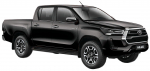 Kyosho Maisto M&otilde;&otilde;tkava Toyota Hilux Must Viimistlusega Mudel MS32920BK 1/27
