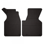 Dywaniki samochodowe gumowe do: Volkswagen Transporter T4 dostawczy (1992-2003) - czarne, dopasowane