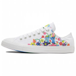 Converse Chuck Taylor All Star Maalitud Mugavad Trendikad Madalad L&otilde;uendkingad Unisex Valge/Mitmev&auml;rviline 36.5