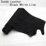 Autode stiil Suede Nahast Armatuurlaua Kate Armatuurlaua Kate Padi Armatuuri Matt Autotarvikud BMW E30 3. Seeriale 315 316i 318i 320i 1982-1991 Black White Line LHD