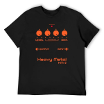 BOSS HM2 HEAVY METAL PEDAL T-s&auml;rk graafilise t-s&auml;rgiga vintage croswit s&auml;rk mehele mustad Meeste t-s&auml;rk t-s&auml;rgid mehed XXXL