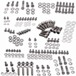 Roostevabast terasest poldikomplekt Chevy SBC mootorile Small Block 265 283 305 327 350