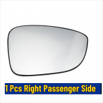 Left Driver OR Right Passenger Heated Car Rearview Side Mirror Glass w/ Backing Plate For Honda Accord 1.5L 2.0L 2018 1 Pcs Right Side