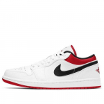 Air Jordan 1 Low Valge University Punane Meeste madalad 553558-118 EU 42.5 mitmev&auml;rviline
