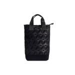 Adidas Originals Trefoil Kahekordse Kasutusega Tikitud Logo Prinditud Suure Mahutavusega &Uuml;li&otilde;huke Pol&uuml;uretaan Koti Seljakott Naiste Seljakott Must H32377 Black