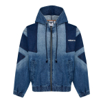 Adidas Originals Lahtine Puuvillane Kapuutsiga Pikkade Varrukatega Teksastagi Meeste jakid KR5056 M