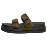 dr. Martens Myles Sandaalid DMs Oliiviroheline Lihtsad Mugavad H&otilde;&otilde;rumisvastased Sandaalid Unisex sandaalid Tumehall 41115300 37