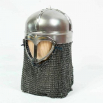 Terasest keskaegne Roa Bascineti kiiver 18 Gauge Knight Viking Kiiver