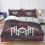 Band S-Sleep Isegi Arcadia Token Tekikott Komplekt Pehme Pesu Voodi 3 Osaline Suvine Mugav &Uuml;li&otilde;pilasmagamistuba Kodu Beebivoodipesu (140x210cm)