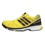 Adidas pehmendusega, kulumiskindlad madalad sulgpallijalatsid meestele, kollane-must G64346 39⅓