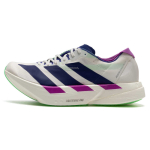 Adizero Adios Pro 4 Adidas 'Core White Purple Lime Burst' JR1656 42 blue