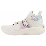 Li Ning SONIC 9 Cushioning Slip Resistant Abrasion Resistant Coverage Support Mid top Basketball Shoes Men's White ABAR011-7 42