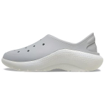 Crocs Non slip Lightweight Low top Casual Shoes Unisex Gray White 210080-1UD 45 white