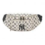 MLB Monogrammi Seeria NY Yankees Vintage Lilleline Tr&uuml;kis T&auml;helogo Eemaldatav V&ouml;&ouml;kotike Unisex V&ouml;&ouml;kotike Must Valge 3AHSM012N-50CRD Black White