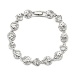 Givenchy t&auml;hekujulise r&otilde;ngaga metallist k&auml;ev&otilde;ru unisex k&auml;ev&otilde;rud h&otilde;bedast 60563381 Without Gift Box,F,Silver
