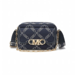 Michael Kors Parker Teemandimustriga Kangast Crossbody &Otilde;lakott Naiste kotid Tumesinine 32S3G7PC6J-NAVY-MULTI Basic Set (Bag+Dust Bag)