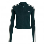 Adidas Originals ADICOLOR SLIM KNIT TRACK TOP naiste jope JY2599 XL roheline