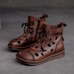 Suvi 2023 Naiste k&otilde;rged pitskinnitusega Rooma stiilis sandaalid - Retro ja mitmek&uuml;lgne avatud disain Size 40 tumepruun v&auml;rv