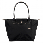 Longchamp Le Pliage Club 28 suure mahutavusega l&otilde;uendist naiste k&auml;ekott, must 2605619001 Black