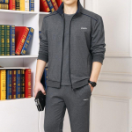Mood Jooksukomplektid Spordi&uuml;likond Spordiriided Dressipluus + Dressip&uuml;ksid Meeste riided 2 osa Komplektid Spordidressi Jooksu&uuml;likonnad XXXXXL punane