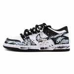 Nike Dunk Kulumiskindel Hingav Kulumiskindel Hingav Madala s&auml;&auml;rega Rula kingad Unisex Must Valge DD1391-100(Team1461-) 36