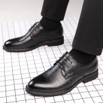 meeste kingad Luksuslikud &Auml;ri Oxford Nahast Kingad Meestele Hingavad Kummist Formaalseteks S&uuml;ndmusteks Meeste Kontorisse Pulma meeste kingad Madalad 6.5 must