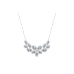 Swarovski Baron Series Lehekujuline Kaelakee Sinine Naiste kaelakee 5528900 Blue