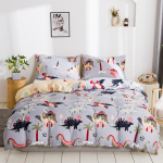 Dinosaurus Tekikott Voodipesu Komplekt &Uuml;heinimese Queen King Suurus 240x220 P&otilde;hjamaade Voodikate 150 Euro Voodipesu 2 Magamistuba Voodipesu 200x200 EU Single 135x200 cm blue