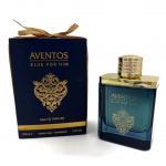 AVENTOS BLUE FOR HIM Meeste Parf&uuml;&uuml;m, Dubais Populaarne Puidune L&otilde;hn, Kauakestev Aroom, Araabia Import, 100ml AVENTOS