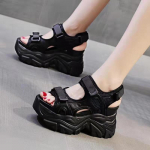 Naiste sandaalid Platvorm Naiste kingad Hook & Loop Suvised naiste sandaalid 35