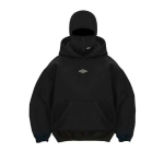 STREETRICH Kahe M&uuml;tsiga Hupparid Balaklava Streetwear Hip Hop Mood N&auml;omaskiga Huppar Jakk Mantel Mehed Naised S&uuml;gis Talv T&otilde;mblukuga Dressipluusid XXXL black