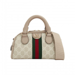 Gucci Ophidia Mini Boston Bag GG Supreme Web Stripe 724606-FABEX-9642 Basic Set (Bag+Dust Bag)